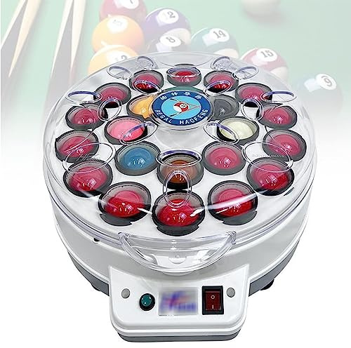 Machine à Nettoyer Les Boules De Billard, Machine à Polir Les Boules De Billard, Nettoyage Des Boules De Snooker 16/22, Nettoyeur De Boules De Billard, Pour Les Jeux De Boules De Billard.,16-ball