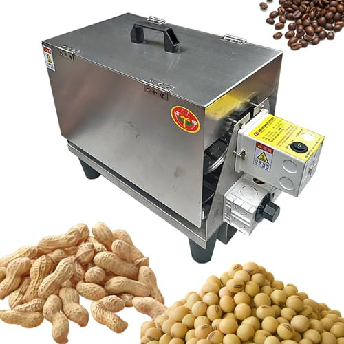 DISHENGZHEN 2200W Coffee Roaster, 2500g Non-Stick Electric Nut Peanut Cashew Chestnuts Coffee Bean Roasting Machine, Controllable thermostat, sesame,soybean, peanut, tea,various nuts