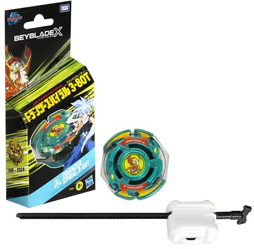 Beyblade X Dranzer Spiral 3-80T Anniversary X-Over Kreisel und Starter
