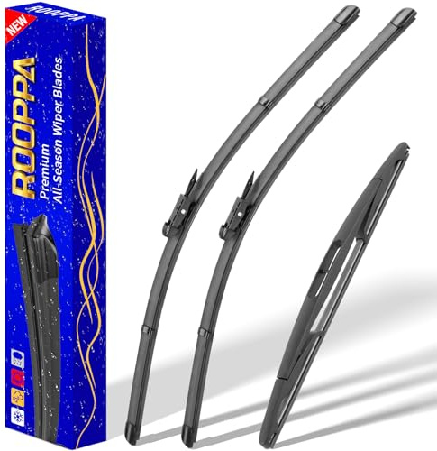 3 wipers Replacement for 2012-2017 Buick Enclave, Windshield Wiper Blades Original Equipment Replacement - 24/21/12 (Set of 3) Pinch Tap