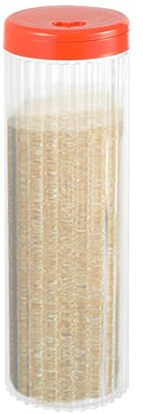 Spaghetti Container,Large Capacity Airtight Food Storage Containers - Food Storage Jars, Kitc-hen Canister For Spaghetti, Pasta, Fl-our, Coffee Beans, Cereal, Rice