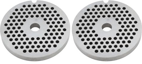 Leapiture Dischi per tritacarne da 3 mm Dischi per tritacarne Lame di ricambio per dischi per tritacarne Dischi rotondi per tritacarne Dischi per piastre in acciaio inossidabile