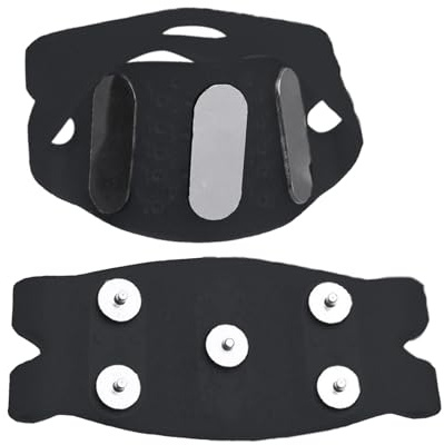 Schuhspikes für Schnee und Eis, rutschfeste Schuhüberzüge, 5 Krallen, Eis, Schnee, Griffspikes – gute Elastizität, Traktion, Stollen, Eisspikes, Steigeisen für Damen, Herren, ältere Menschen