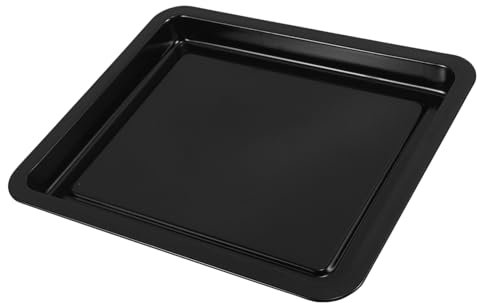 VINTORKY Teglia da Forno Multifunzionale Antiaderente 278x230mm Teglia da Forno in Ferro per Cottura E Arrostimento