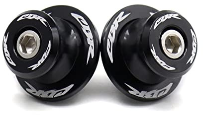 Sturzpads Motorrad Für CBR 600RR 1000RR 2004-2019 CBR954RR 900RR Motorradständerschraube M8 Schwingenspulenschieber CBR250R CBR600RR CBR1000RR(Black)