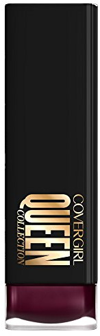 COVERGIRL Queen Collection Lip Color Soft Matte, Plum Palace, 0.12 Ounce (packaging may vary)
