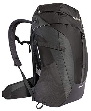 Tatonka Wanderrucksack Storm 30l Recco mit Rückenbelüftung und Regenschutz - Leichter, bequemer Rucksack zum Wandern mit RECCO-Reflektor - Damen und Herren - 30 Liter (titan grey)