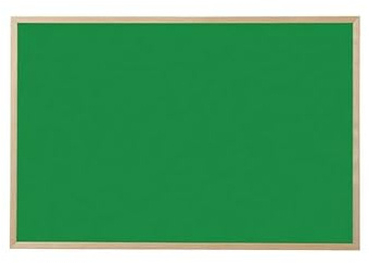 Bi-Office Kreidetafel, Naturholz, grün, 900 x 600 mm