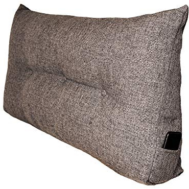 Comfort-Pur Dreieckiges Kissen, gesteppt, multifunktionales Bettkissen Kissen Sofakissen Dekokissen Zierkissen Rückenkissen Rücklehne (Beige Select, 160 cm)