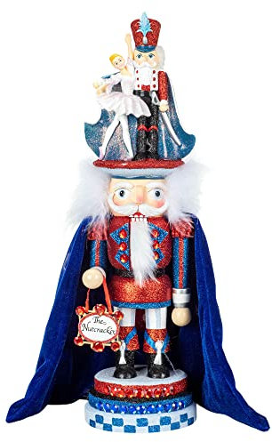 Hollywood Nutcrackers Hollywood Clara Prince Nutcracker, 18-Inch, Multicolored,HA0625