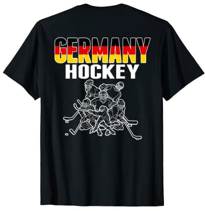 Deutschland Eishockey-Liebhaber Trikot - Deutsche Hockeymannschaft Fans T-Shirt
