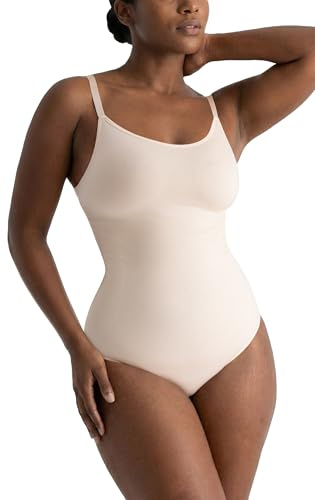 SHAPERMINT Thong Bodysuit & Brief, Tummy Control Shapewear for Women