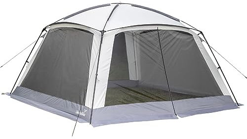 Skandika Pavillon Fortun 350 | Outdoor Shelter mit Moskitonetz, 3000 mm Wassersäule, 210 cm Stehhöhe, einfacher Aufbau, Fiberglas- und Stahlgestänge | Zelt für Camping, Garten, Festival