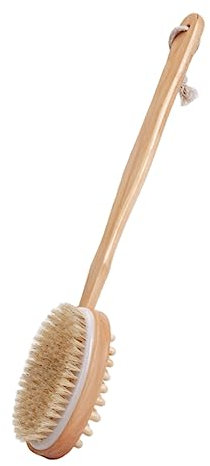 SEWOART Handle Bath Brush and Back Scrubber Body Brush Bathing Tool for Exfoliating Skin and Lotion Application Ideal Shower Scrubber for Women