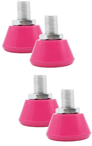Sosoport 2paare Rollschuh Toe Stops Verstellbare rutschfeste Bremsstopper Für Rollschuhe Ergonomisches Design Für Straßen Und Gehwege Hohe Stabilität Und Einfache Anpassung Rosafarbene