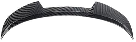 Auto Heckspoilerflügel Für Ford Für Fiesta Für ST-Line Für MK6 Für MK6.5 Für MK7 Für MK7.5 Für Fließheck 2008-2017 Auto Heckdachspoiler Fensterflügel Auto-Heckspoiler(Carbon Look)