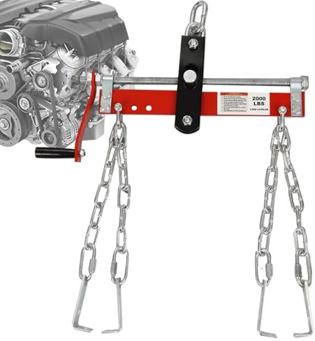 Ruwshuuk Motorhub-Nivellierer, Motorlast-Nivellierer,Kaufen Sie Crane Cherry Picker Leveler - 0,9 Tonnen Tragfähigkeit, robuste, verstellbare Motorhebemaschine für Werkstattkran-Hebezeuge