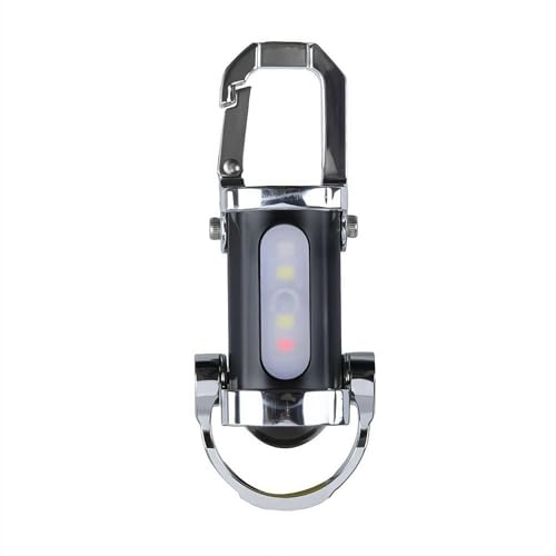 ZOUBAOQ 1200LM Super Bright Mini Keychain Flashlight,Ultra-Bright LED Keychain Flashlight,Portable LED Work Light Keychain Pendant,Mini Flashlight with Power Bank & 3 Modes for Outdoor, Camping