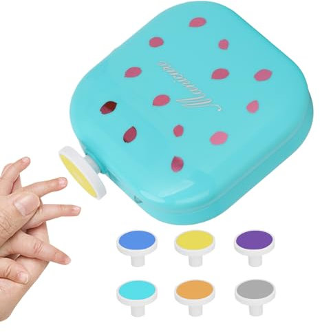 komsoup Babynagelknipser | Babynagelknipser Elektrisch Mit USB-Aufladung,Leises Maniküre Gerät Mit LED-Licht Für Nagelpflege Zu Hause Unterwegs