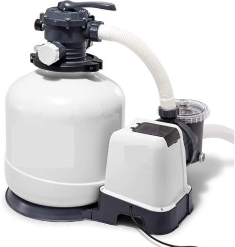 Pool Pump, 3,000 GPH Above Ground Pool Sand Filter Pump with Automatic Timer,High Performance