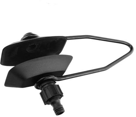 AMSLSIU Motor de Barco, Enjuague de Agua, Marco Universal Rectangular, orejera Grande, Goma Negra, Suministro Descarga para Ahorrar Trabajo, Hardware