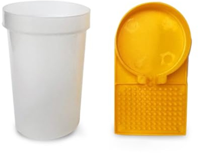 Anneome 2 Unidades Alimentador para Colmena Dispensador Multifunción de Agua y Comida para Abejas Plástico Seguro Alimenticio Gran Capacidad para Apicultura y Jardín