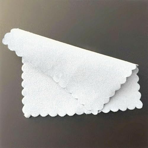 Bebykilemi Panni in microfibra per la pulizia del vetro dell'auto, panno per l'applicazione del rivestimento in ceramica, lanugine, ad alta densità, 10 x 10 cm, 100 pezzi