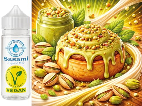 Rollo de Canela - Crema de Pistacho Aroma Concentrado - Vegano - Sasami - 100ml