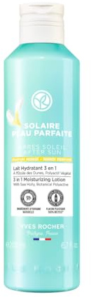 Yves Rocher SOLAIRE PEAU PARFAITE Après-Soleil Feuchtigkeitsmilch 3 in 1, Apres Lotion für Gesicht & Körper, 1 x Flacon 200 ml