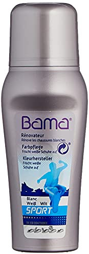 Bama Unisex Farb-Pflege Weiss 75ml Schuhpflegeprodukt, 75 ml