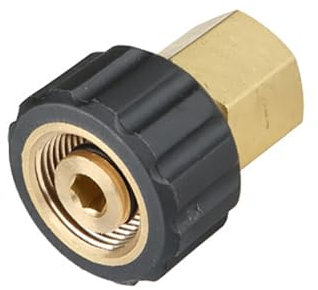 T&F - Adaptador para pistola de alta presión (3/8 pulgadas, 1/4, conexión rápida para pistola de pulverización automática)