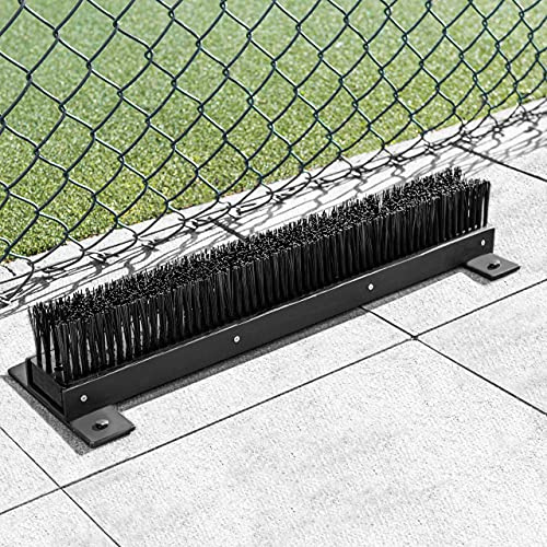 Fixed Boot Scraper/Cleaner Brush - 2 Size Options | Durable Outdoor Brush - Socketed Cleaning Foot Scraper | For Sports Clubhouses/Warehouses/Agricultural Sites (600mm)
