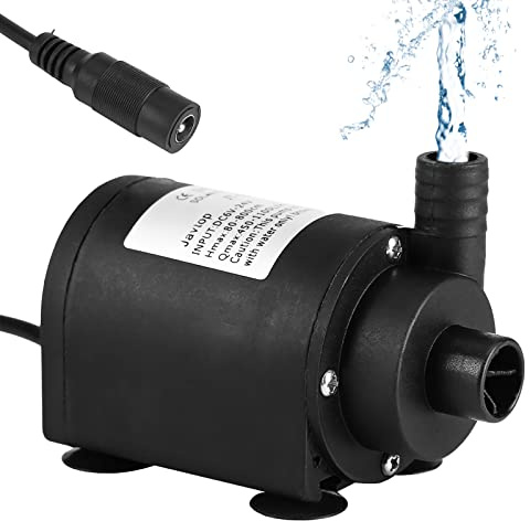 Ultraleise Mini Wasserpumpe für Aquarien, 1000L/h Kleine Wasserpumpe, 7 m Mini-Tauchwasserpumpe, DC 24 V bürstenlose Warmwasser zirkulations pumpe, kleine Tauchpumpe für Aquarien