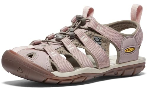 KEEN Women's Clearwater CNX Lightweight Sandals, Timberwolf/Fawn, 4.5
