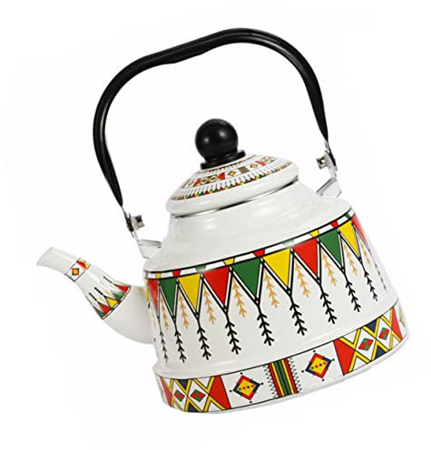 1-teiliger Wasserkocher, Edelstahl, Kaffeefilter, türkische Teekanne, Keramik-Teekanne, Teekessel mit Teesieb, Teekessel, Kaffeekessel, entzückende Teekanne, Haushalts-Wasserkocher, Küche, Teekesse