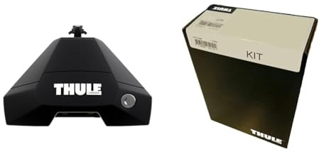 Thule 710500 Roof Racks, Evo Clamp Erow & Kit Clamp 5089