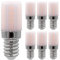 EACLL Kühlschranklampe E14 LED Warmweiß 3.5W Ersetzt 30W Halogen Glühlampe, 6er-Pack. 3000K 300lm, Abstrahlwinkel 360°, Nicht Dimmbar, AC 230V Flimmerfrei Energiesparlampe Nähmaschine
