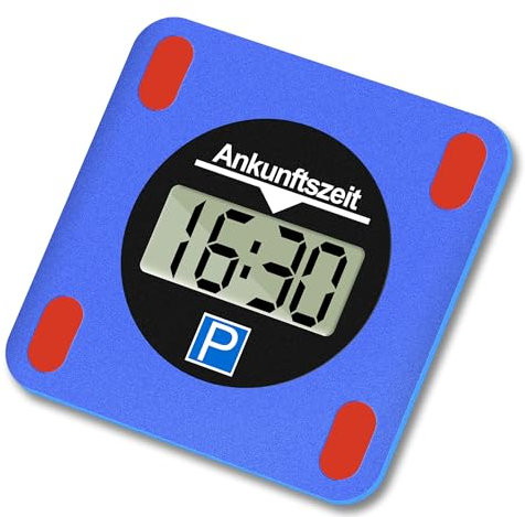 TEOV Elektronische Parkscheibe fürs Auto- Automatische Digitale Parkscheibe Elektrisch mit Zulassung, Elektronische Parkscheibe Park Mini