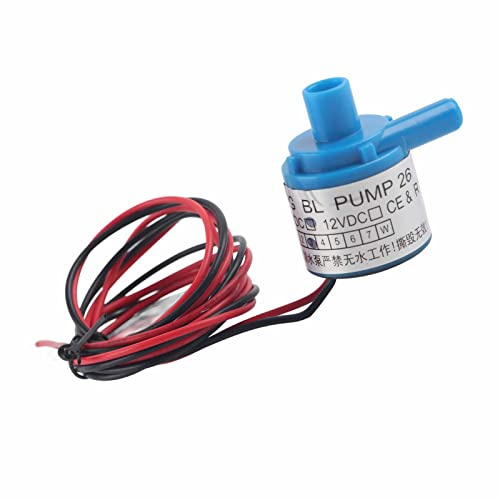 Pompe à Brosse Alimentaire 6V DC 3W, Idéale pour les Fontaines et les Instruments, Silencieuse, Efficace et pour le Poisson et l'utilisation