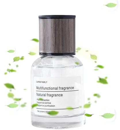 Bilfräschare, långvarig doft, 160 ml oljediffuser stark aromaterapi scen, husinfum för inomhus, resor, badrum, kylskåp, garderob, rumsanvändning, svart