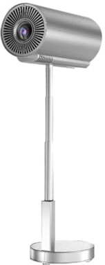 Gosera Miniproyector X5 PortáTil Compatible con VíDeo 4K para Cine en Casa, Proyector de VíDeo con Enchufe Europeo