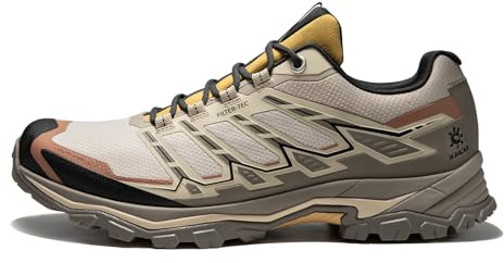 KAILAS Men's Expedition-4 FLT Waterproof Lightweight Trail Running Breathable Durable Hiking Shoes Anti-Slip Outdoor Mountaineering Shoe Jupiter Brown 43