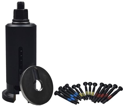 Lock Cylinder Puller Set Professional Locksmith Euro with Screws Door Core Tool