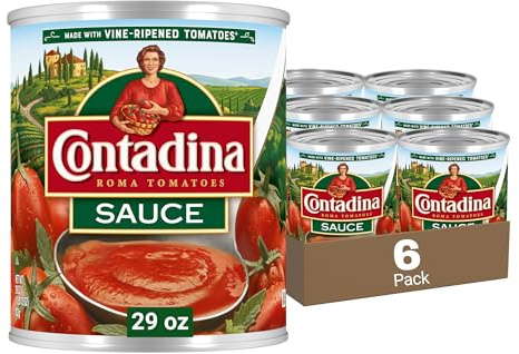 Contadina Tomato Sauce, 29 oz (Pack of 6 Cans)