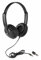 VONYX VH100 Padded Beginner DJ Headphone with Jack Adapter – Compact On-Ear Mixing and Studio Headphones, Adjustable Headband, Deep Bass, High SPL, 3.5mm to 6.35mm Adapter