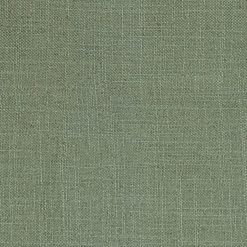 Kt KILOtela - Tela Decoración Digital, Viscosa, Lino, Tapizar, Cojines, Cortinas, Bolsos, Ancho 140 cm, Largo a Elección de 50 en 50 cm, Kuta Liso - Verde