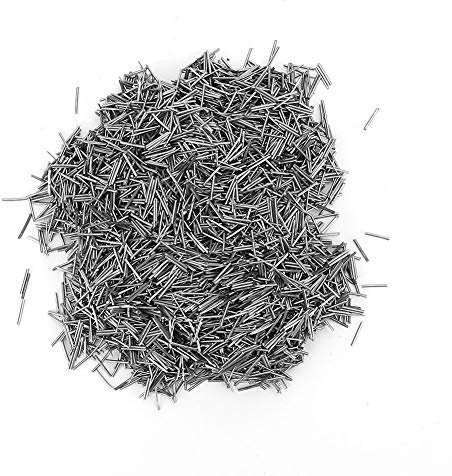 ANKROYU 100g 0,6 Mm Aghi Per Lucidatura in Acciaio Inossidabile, Perni di Finitura Magnetico, Aghi Magnetici Per Lucidatrici Magnetiche Per Buratto Magnetico, Kit di Strumenti Magnetica Per Rettifica