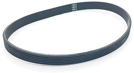 Drive Belt Replacement 1PCS Treadmill Belt Drive Belt PJ483/190J 6 Ribs Rubber Multi Groove Belt Multi Wedge Treadmill Motor Bike Fitness Drive Belts