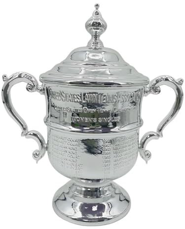 haobook US Women's Open Trophy Tennis Championship Trophäen 1:1 Nachbildung der Grand Slam Trophy Sportfan-Sammelobjekte Club-Büro-Vitrine Themendisplay-Ornamente