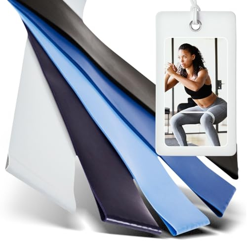 ARTZT thepro Loop Band Set | Terrabänder Set für Fitness, Gymnastik, Kraftsport | 5 Widerstandsstufen | Stretchband | Loop Band | Widerstandsbänder für Home Workouts & Mobility | rutschfest